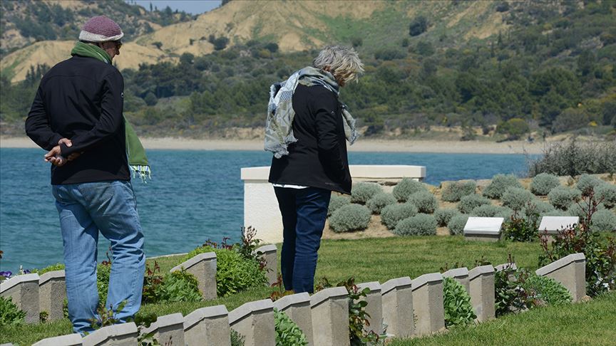 Anzak torunları Çanakkale'de