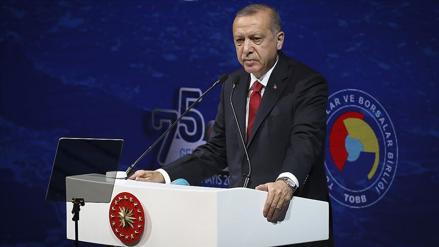 Cumhurbaşkanı Erdoğan: Terör örgütüyle el ele olanlar bizimle ittifak halinde olamazlar