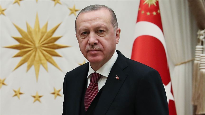 Cumhurbaşkanı Erdoğan'dan AA'ya geçmiş olsun dileği