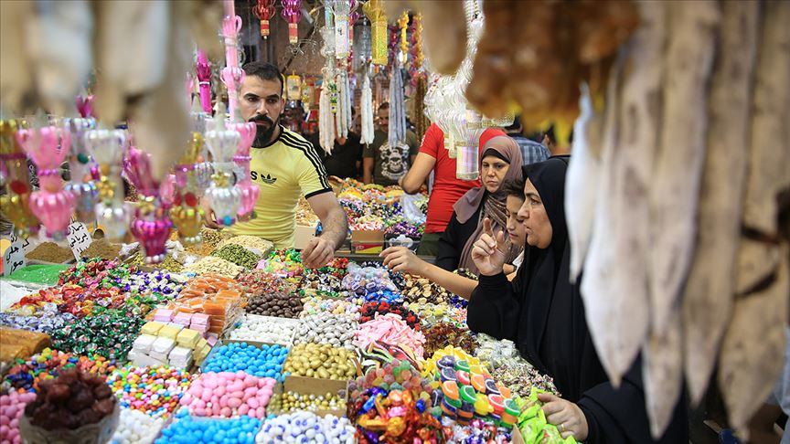 Bağdatlıların ramazandaki uğrak adresi Şorca Çarşısı hareketli günler yaşıyor