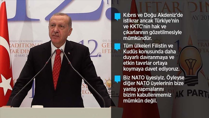 Cumhurbaşkanı Erdoğan: Çifte standartlı yaklaşımın devam ettiğini görüyoruz