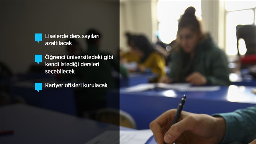 MEB'den liselere yeni eğitim modeli