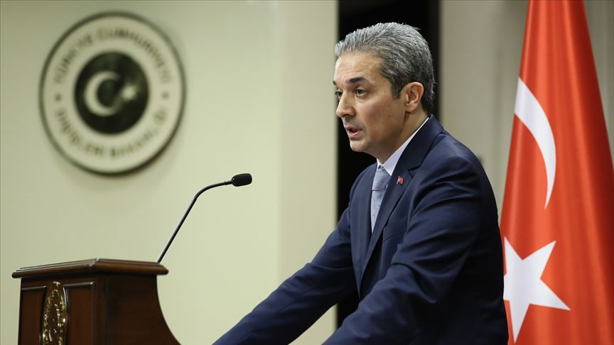 Türkiye'den ABD Temsilciler Meclisi Dış İlişkiler Komitesi kararına tepki