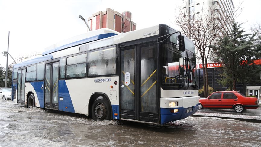 Ankara için sağanak ve dolu uyarısı