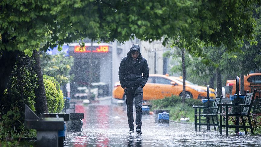 Meteorolojiden gök gürültülü sağanak uyarısı