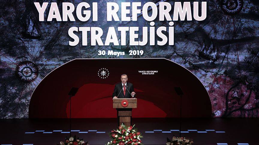 Cumhurbaşkanı Erdoğan Yargı Reformu Stratejisi Belgesini açıkladı