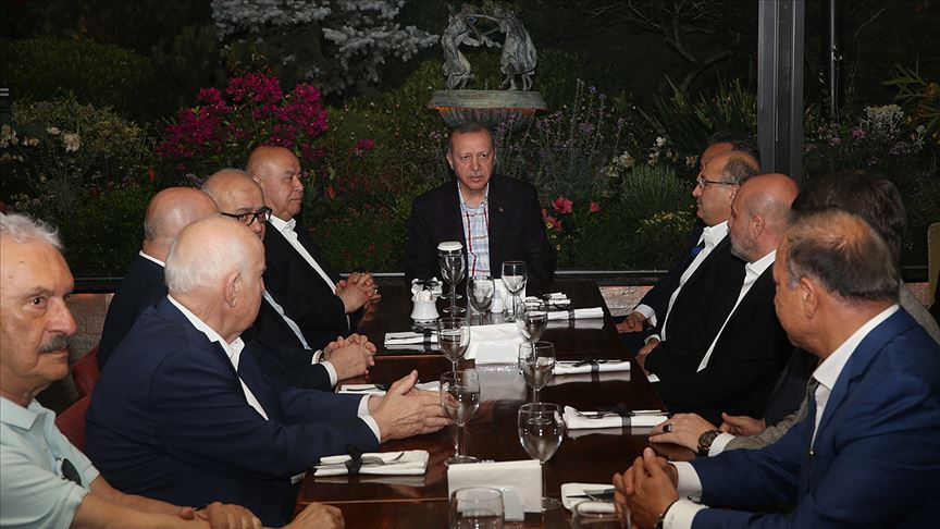 Cumhurbaşkanı Erdoğan'dan taziye ziyareti
