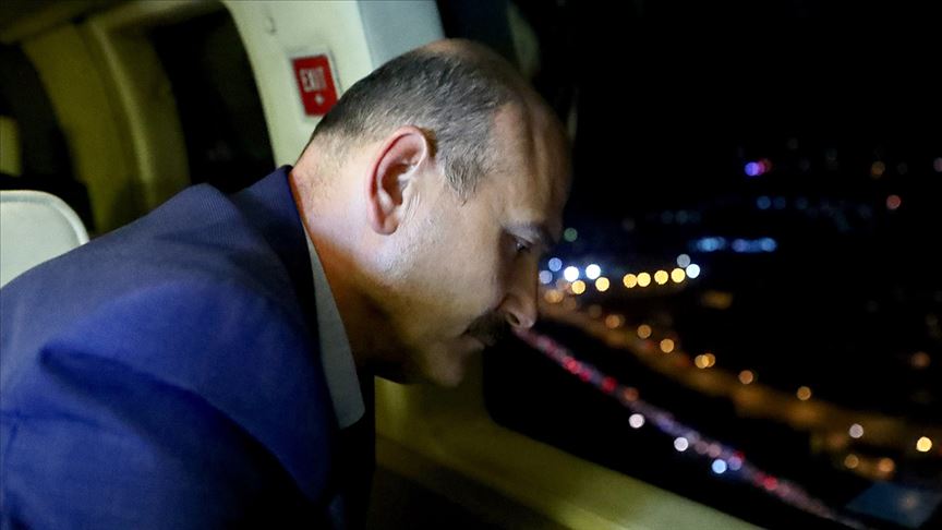 Bakan Soylu havadan trafik denetimi yaptı