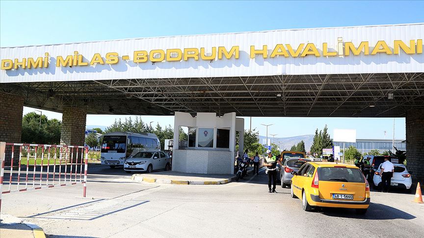 Milas-Bodrum Havalimanı'nda özel jet pistten çıktı!