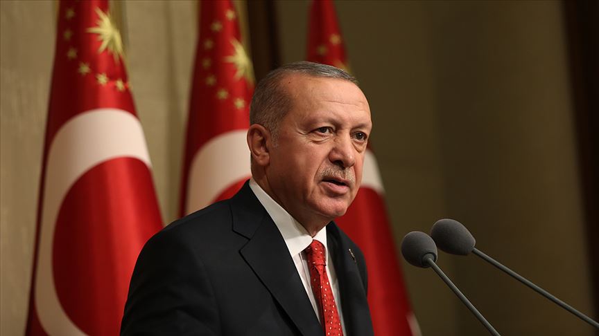 Cumhurbaşkanı Erdoğan: Kara Kuvvetlerimiz ülkemizin huzur ve güvenliğinin koruyucusudur