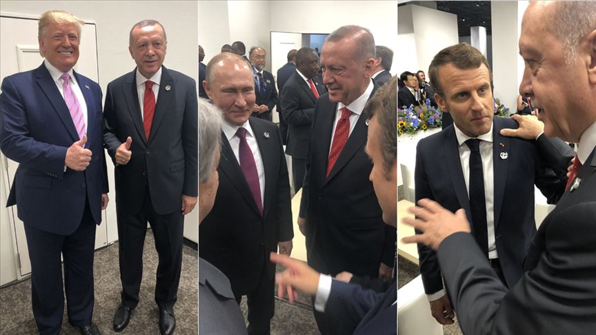 Cumhurbaşkanı Erdoğan'ın Japonya'da temasları