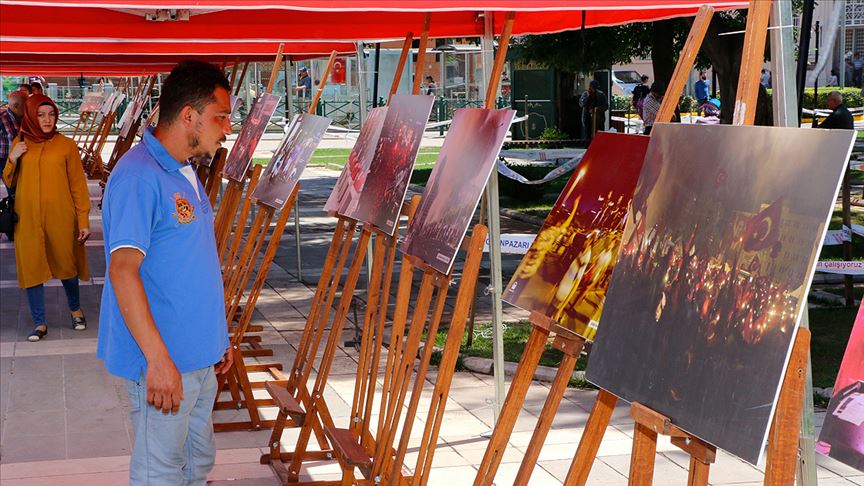 Eskişehir'de AA fotoğraflarıyla 15 Temmuz sergisi