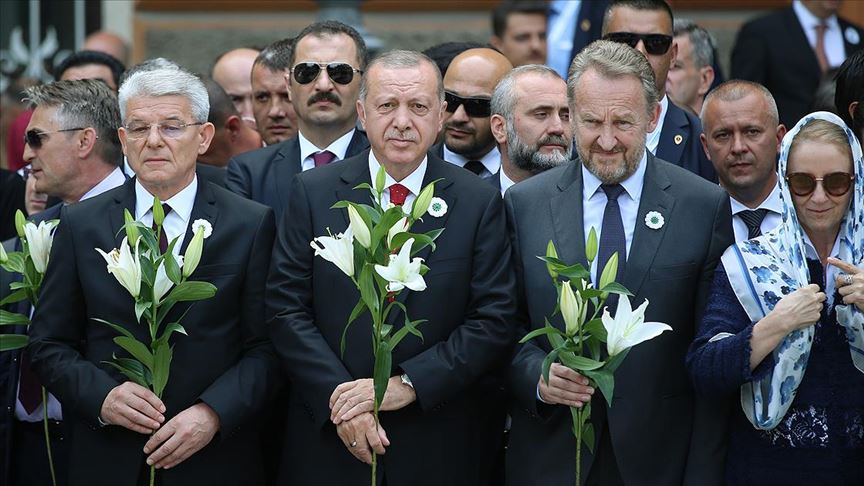 Cumhurbaşkanı Erdoğan: Srebrenitsa soykırımı tarih boyunca asla unutulmayacak