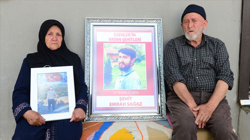 'Büyük dedem Çanakkale'de şehit olmuş, oğlum da İstanbul'da'