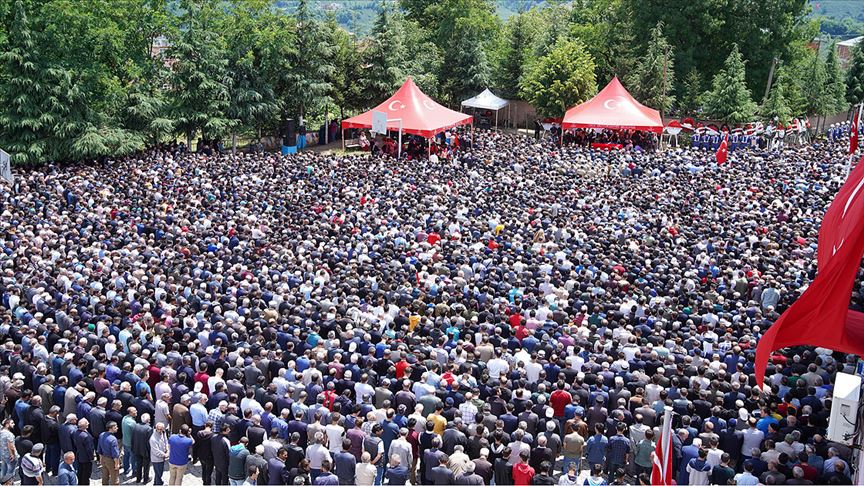 Şehitlerimizi uğurladık!