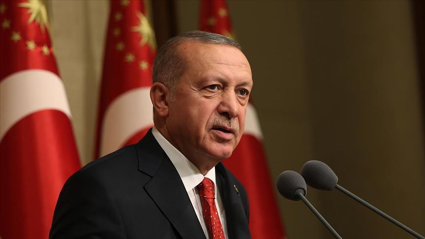 Cumhurbaşkanı Erdoğan: Hiçbir yaptırım tehdidi Türkiye'yi haklı davasından vazgeçiremez