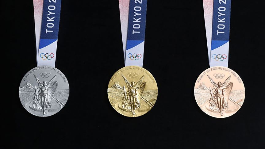 Olimpiyat madalyaları görücüye çıktı!