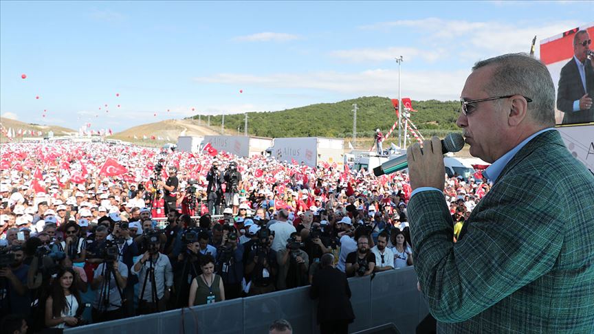 Cumhurbaşkanı Erdoğan: Şimdi de Fırat'ın doğusuna gireceğiz