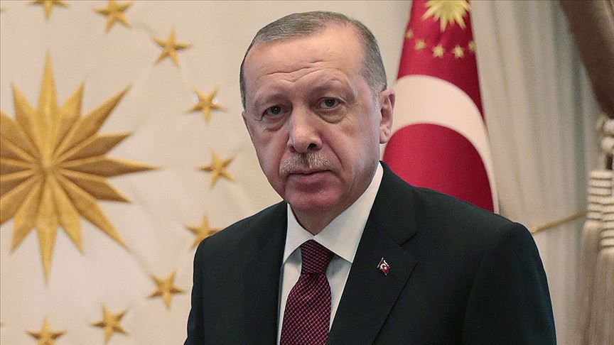 Erdoğan'dan şehit ailesine başsağlığı telgrafı