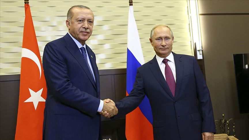 Erdoğan ile Putin telefonda Suriye ve Libya'daki gelişmeleri görüştü