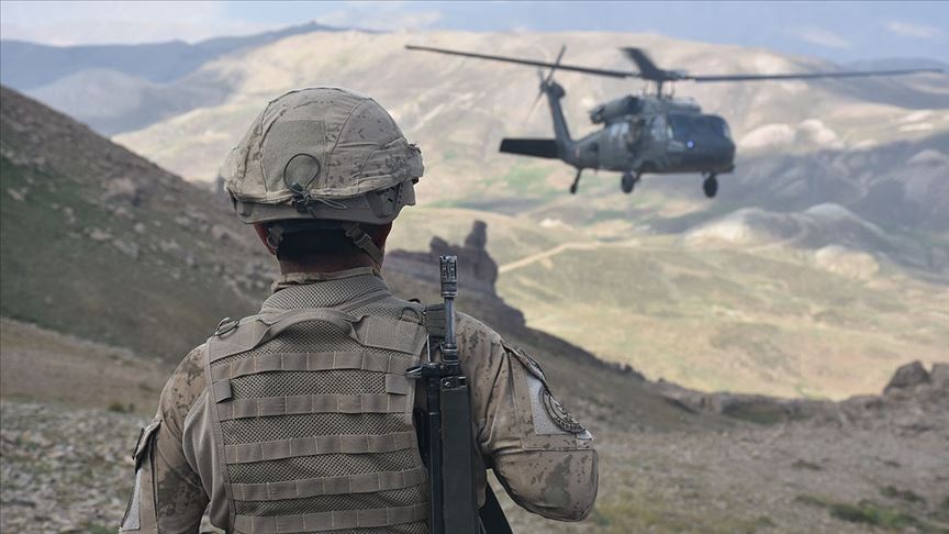 Terör örgütü PKK'ya yönelik 3 ilde 'Kıran-2 Ortak Operasyonu'