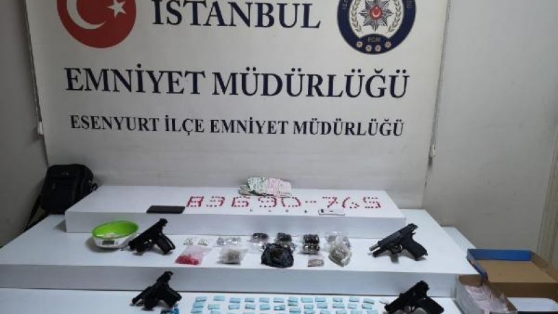 İstanbul Esenyurt'ta uyuşturucu operasyonu