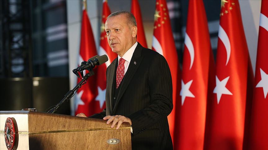 Cumhurbaşkanı Erdoğan: Kimsenin tek karış toprağında gözümüz yok