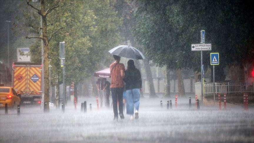 Meteorolojiden Sağanak Uyarısı