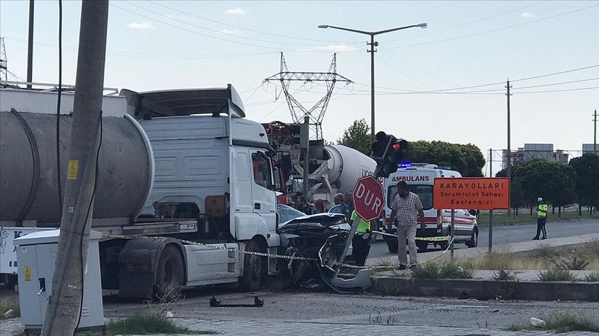 Hatay Emniyet Müdürü Karabörk kaza geçirdi