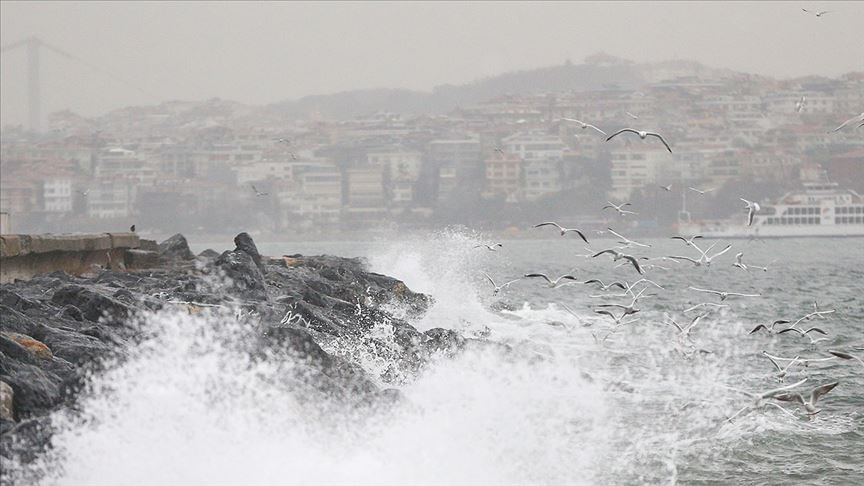 İstanbul'a fırtına uyarısı yapıldı