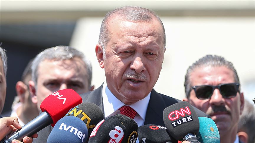 Cumhurbaşkanı Erdoğan: Mücadelemizi yılmadan devam ettireceğiz