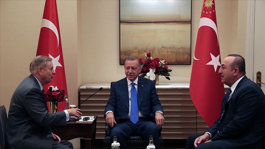 Cumhurbaşkanı Erdoğan ABD Senatörü Graham'ı kabul etti