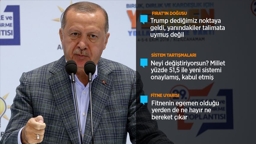 Cumhurbaşkanı Erdoğan: AK Parti, milletimizin tek umudu olma vasfını koruyor