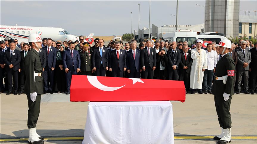 Şehit Caner Selimoğlu için tören düzenlendi