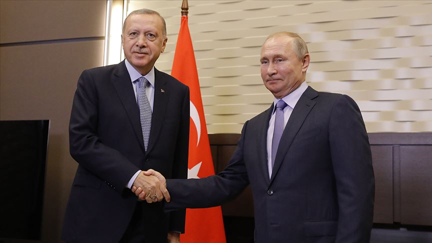 Erdoğan ile Putin bir araya geldi!