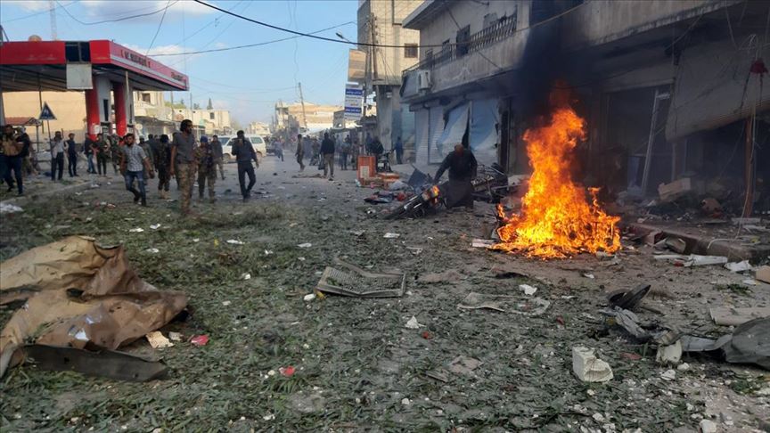 Tel Abyad’da pazar yerine bombalı saldırıda 10 sivil öldü