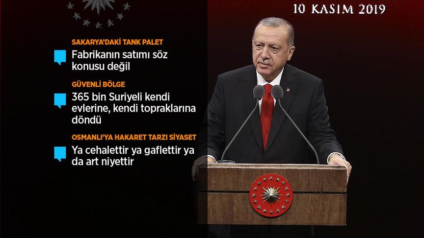 Cumhurbaşkanı Erdoğan: Cumhuriyetimizin lafla istismarını yapmadık