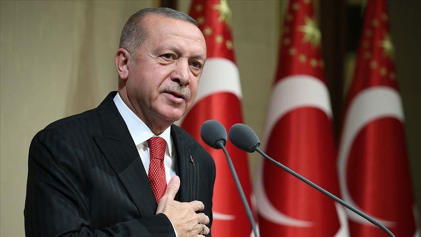 Erdoğan, KKTC'nin 36. kuruluş yıl dönümünü kutladı