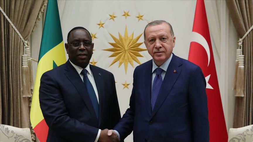 Cumhurbaşkanı Erdoğan Senegal Cumhurbaşkanı Sall ile görüştü