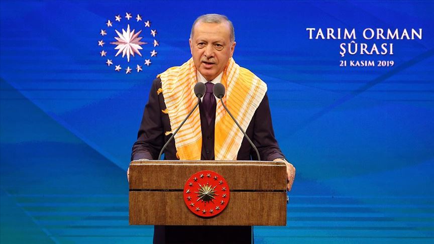 Cumhurbaşkanı Erdoğan: Tarım arazilerinin bölünmesi sorununa kalıcı çözüm getireceğiz