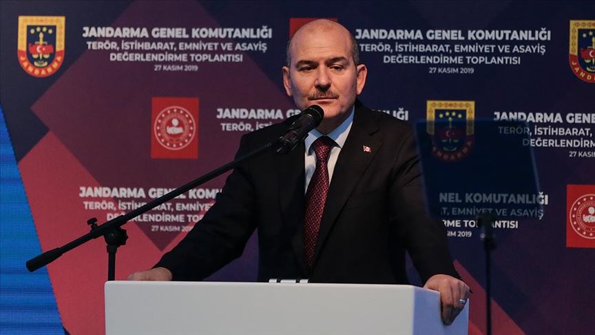 İçişleri Bakanı Soylu Yurt içinde 500'ün çok az üzerinde terörist kaldı