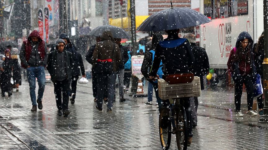 Meteorolojiden Yağmur ve Kar uyarısı