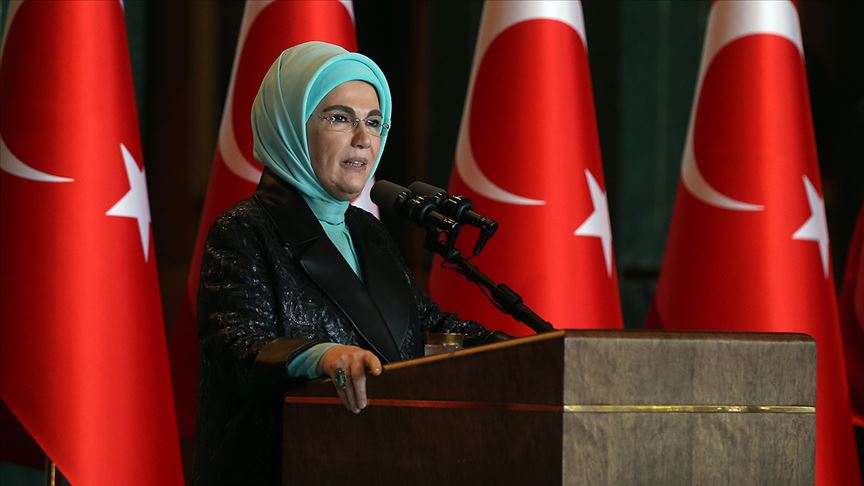 Emine Erdoğan: Kalplerdeki engelleri aşabilirsek fiziki engelleri de hafifletebiliriz