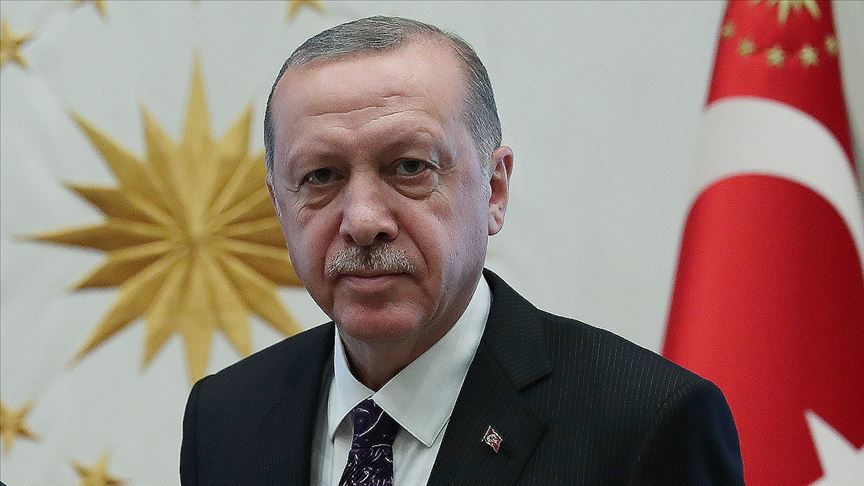 Erdoğan'dan şehit polisin ailesine başsağlığı mesajı