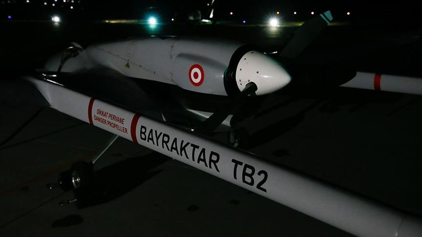 Türkiye'den KKTC Geçitkale Havalimanı'na ilk İHA havalandı