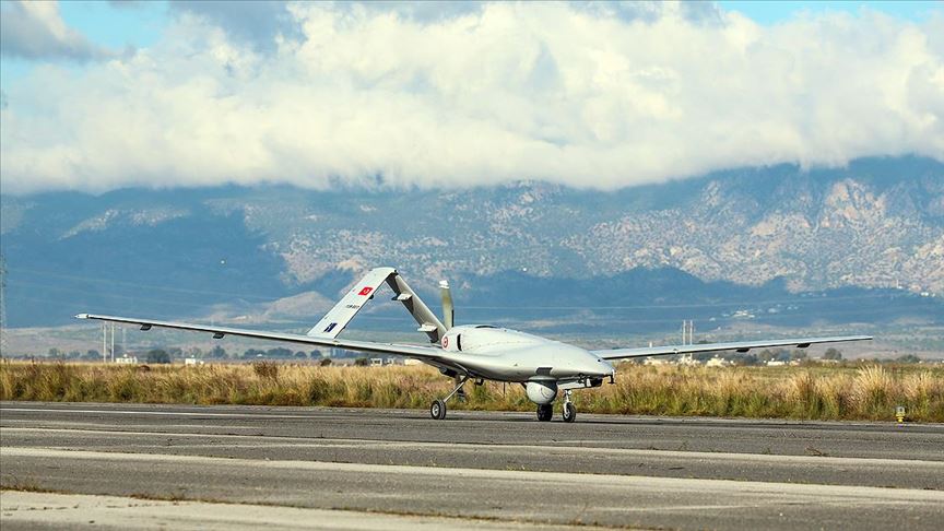 Türkiye'den KKTC'ye inen ilk İHA Doğu Akdeniz'deki görev uçuşuna başladı