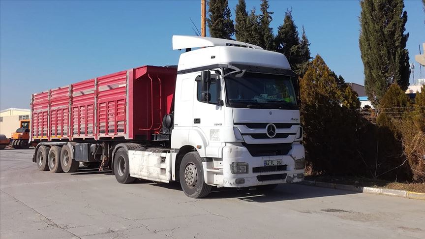 Şanlıurfa'dan Tel Abyad'a yıllar sonra ilk ihracat