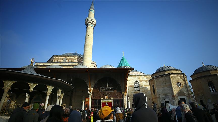 Mevlana Müzesi Şeb-i Arus haftasında ziyaretçi rekoru kırdı