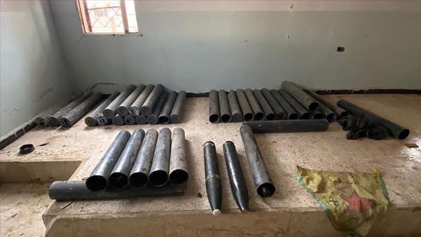 MSB: Tel Abyad kırsalında 39 Katyuşa roketi ele geçirildi