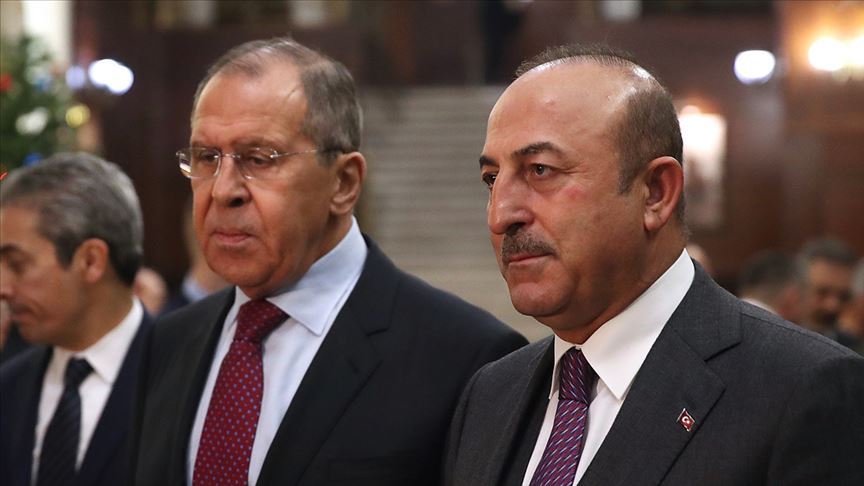 Dışişleri Bakanı Çavuşoğlu Rus mevkidaşı Lavrov ile görüştü